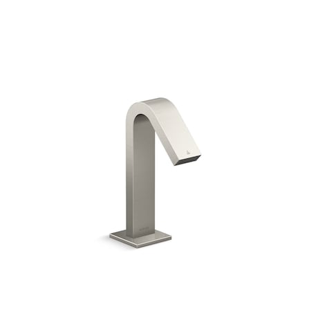 Kohler Loure Touchless Faucet With Kinesis Sensor Technology, Ac-Powered In Vibrant Brushed Nickel 103L76-SANL-BN